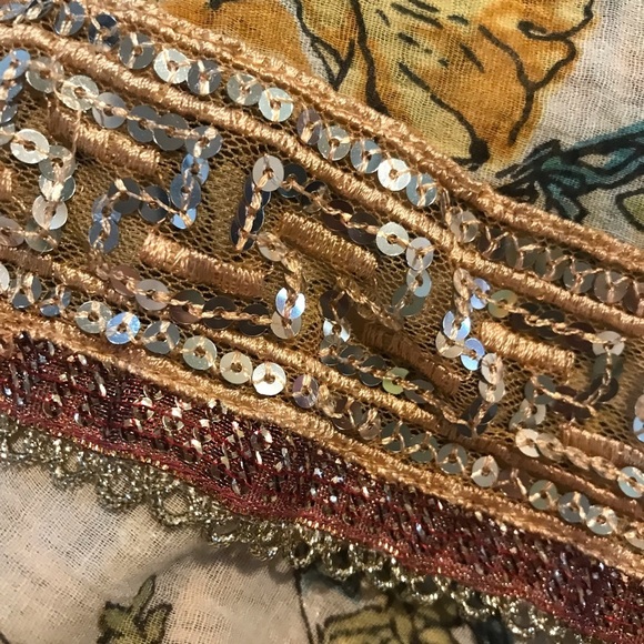 🌸VINTAGE FREE PEOPLE Dress/Beach Cover Up - Picture 7 of 10